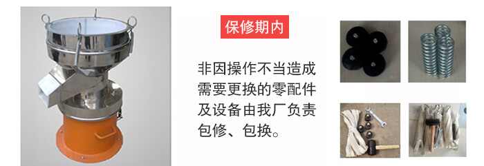 450过滤振动筛配件展示图